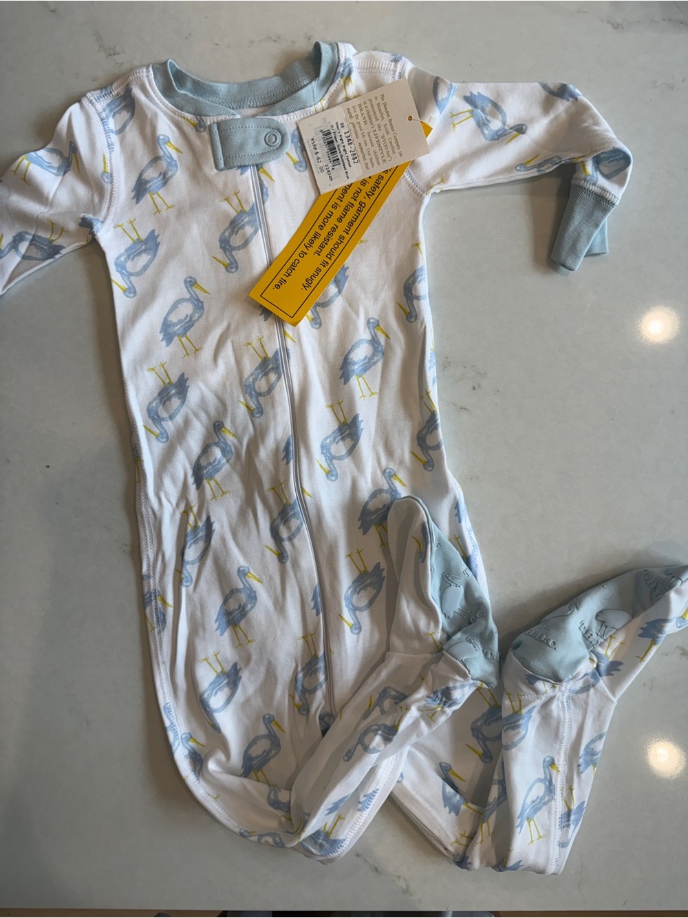 18-24 month sleeper onesie NWT Beaufort bonnet company